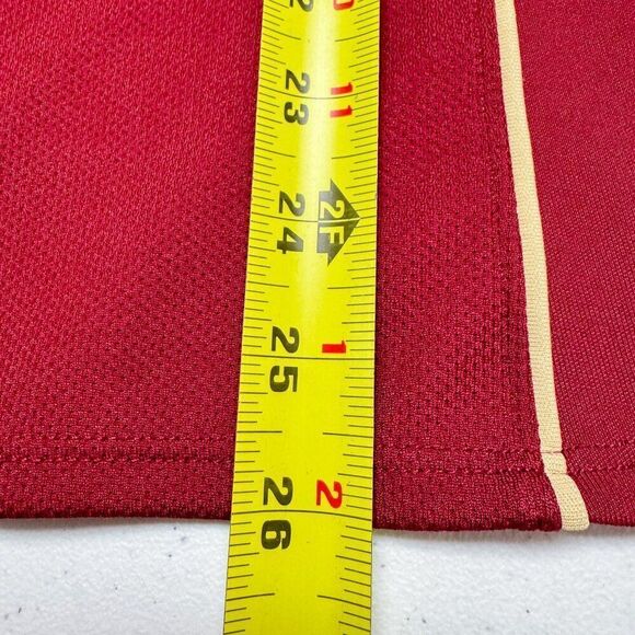 Boston College Eagles Golf Polo Shirt Womens Large Red Casual Preppy Under Armou - Picture 12 of 13